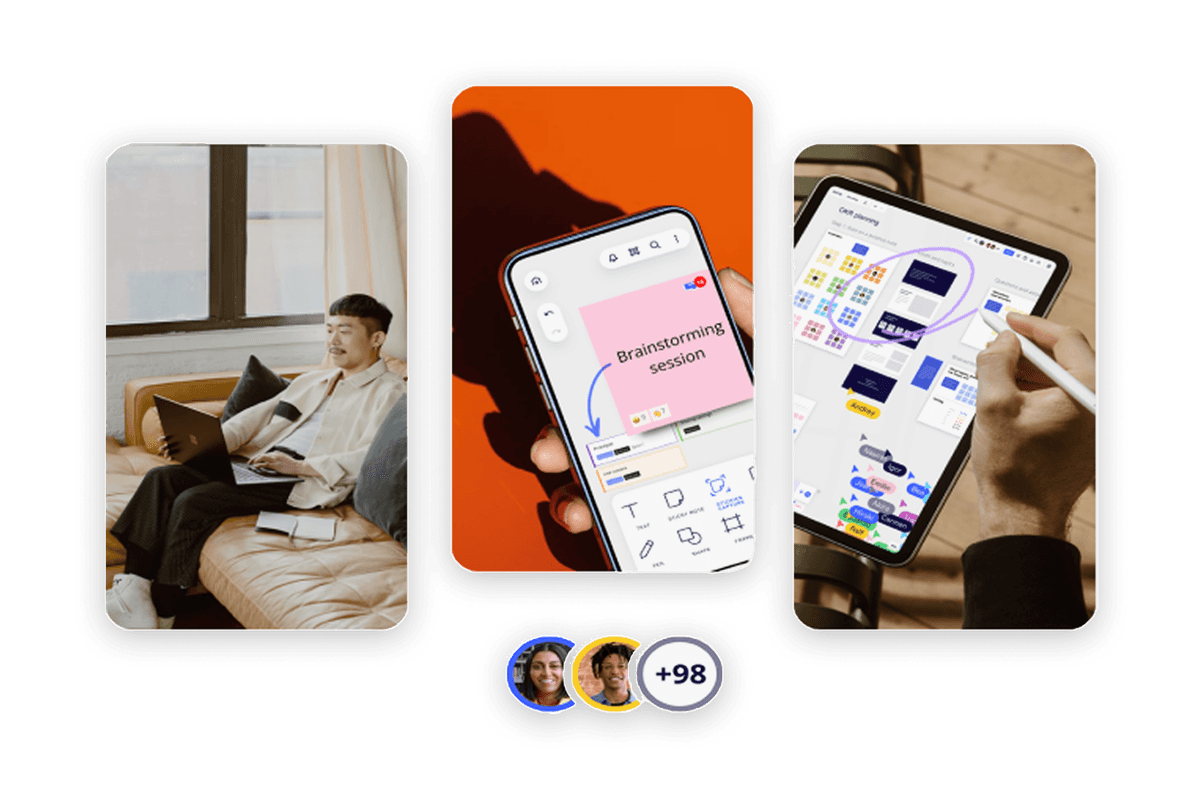 Exemples de campagnes créatives sur mobile et tablette