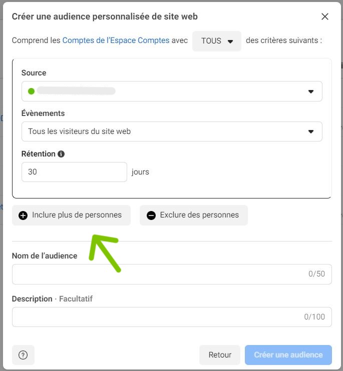 Audience personnalisée